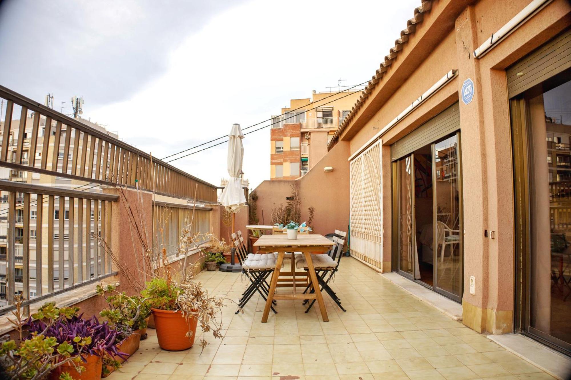 Ferienwohnung "Duplex Del Mar" Super Centrico Y Unico En Castellon Castellón de la Plana Exterior foto